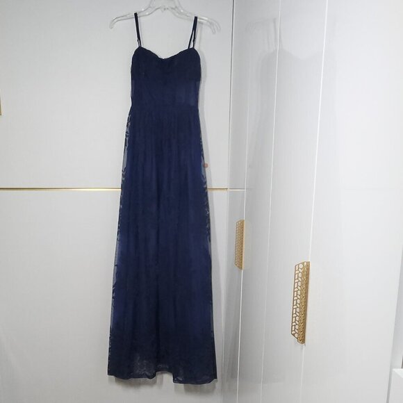 Windsor Dress Women's XS Navy Blue Prom/Wedding Formal Maxi Adjustable Strap - Picture 1 of 4